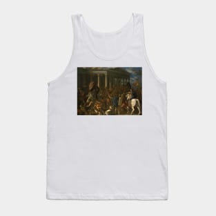 The Destruction and Sack of the Temple of Jerusalem by Nicolas Poussin Tank Top